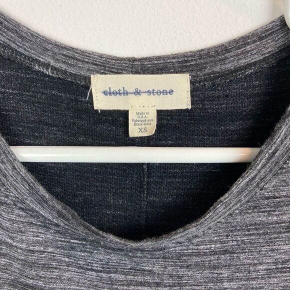 Anthro Cloth & Stone Melange T-Shirt Dress - Picture 7 of 7